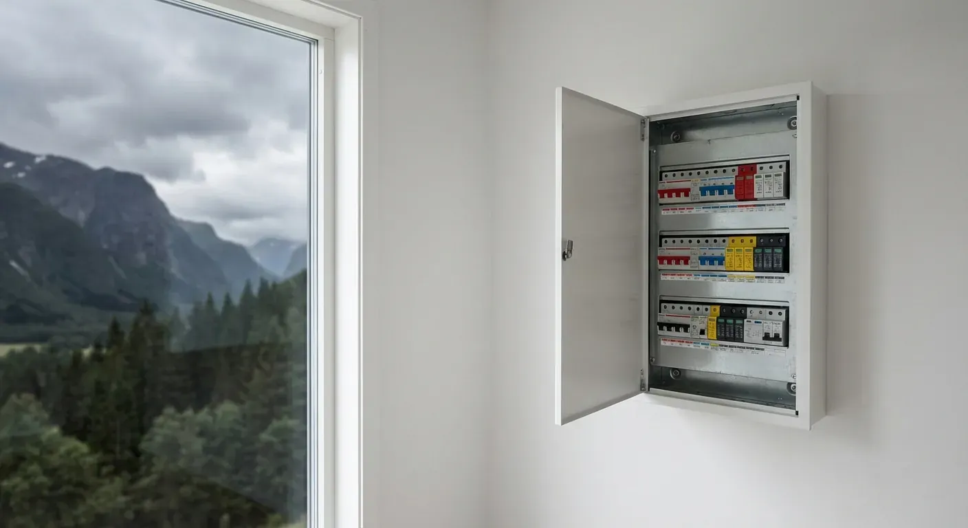 Hvorfor installere overspenningsvern? Beskytt hjemmet mot lynnedslag på Voss - Featured Image